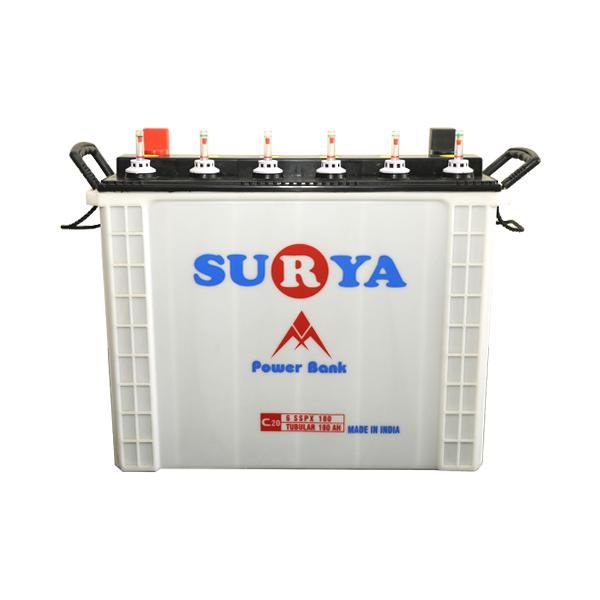 Surya 6SSPX180 180Ah Tall Tubular Battery